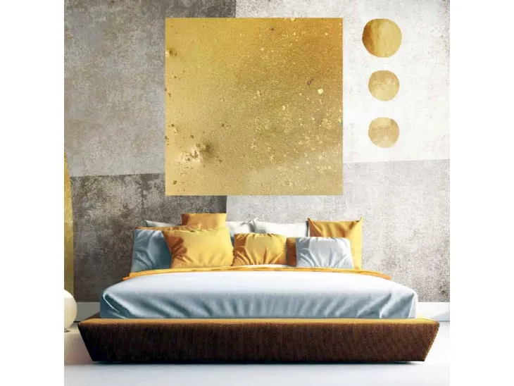 Carta da parati Geometric Gold di Pintdecor